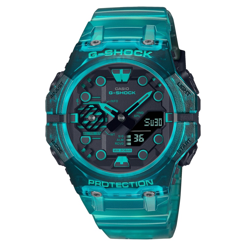 G-Shock Analog Digital DUO Blue Resin Band Watch GAB001G-2A