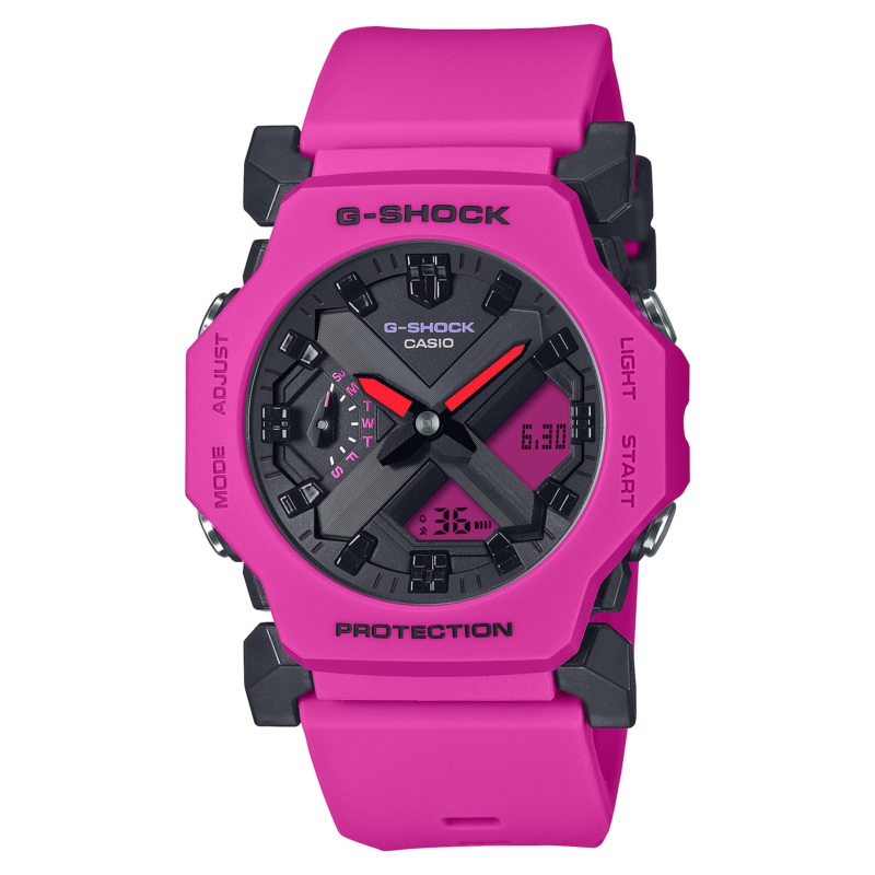G-Shock Analog Digital Pink Resin Band Watch GA2300-4A