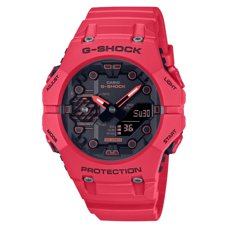 G-Shock Analog Digital Red Resin Band Watch GAB001-4A