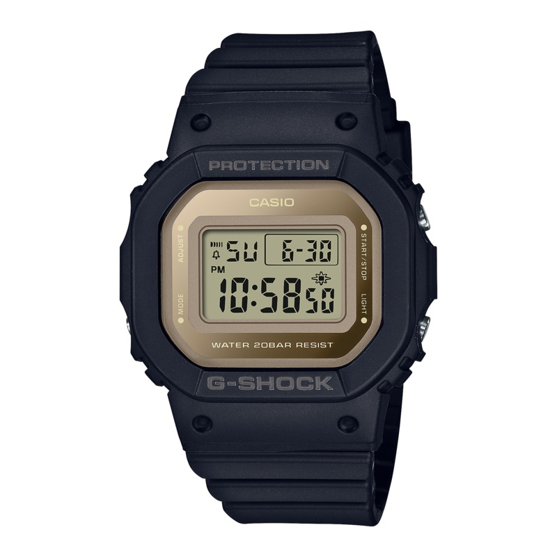 G-Shock Digital Brown Dial Black Resin Band Watch GMD-S5600-1D