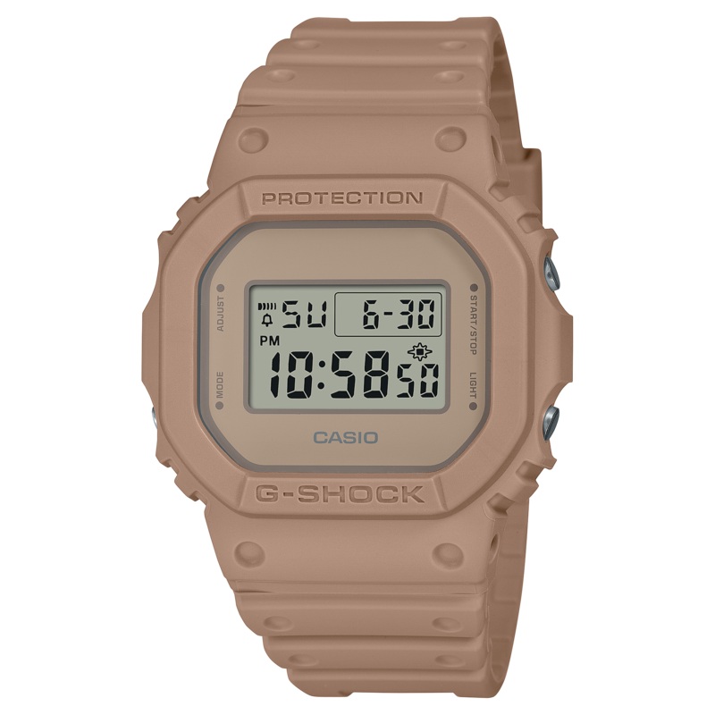 G-Shock Digital Brown Resin Band Watch DW5600NC-5D