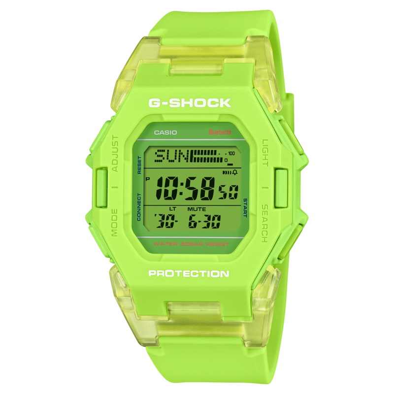 G-Shock Digital Green Resin Band Watch GDB500S-3D