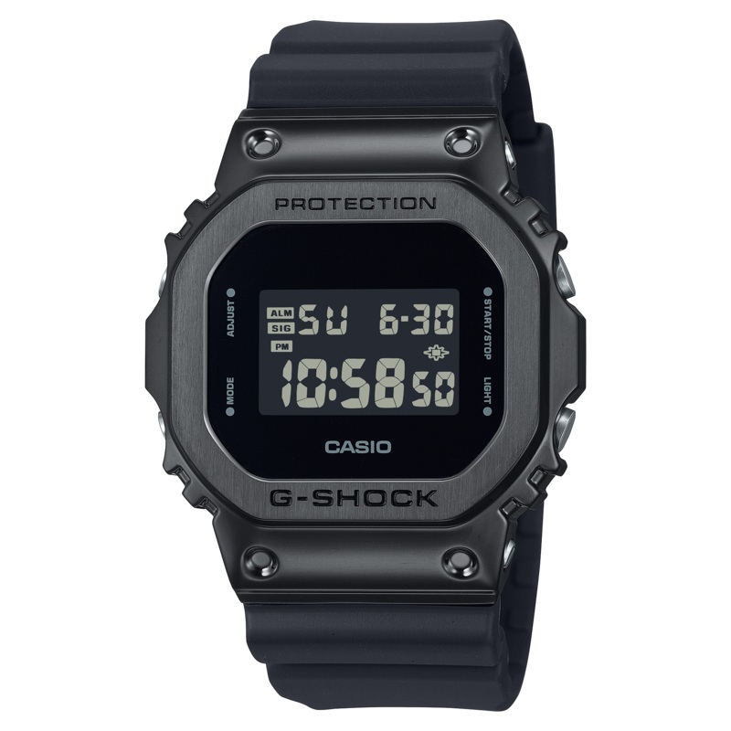 G-Shock Digital Metal Black Resin Band Watch GM5600UB-1D