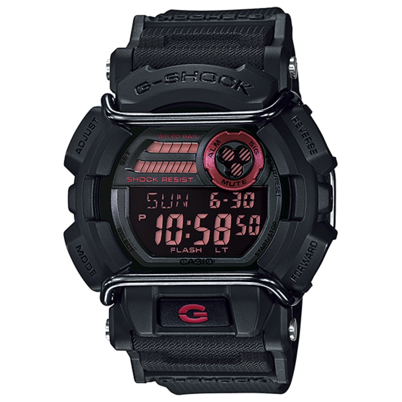 G-Shock Digital Protect Black Resin Band Watch GD400-1D