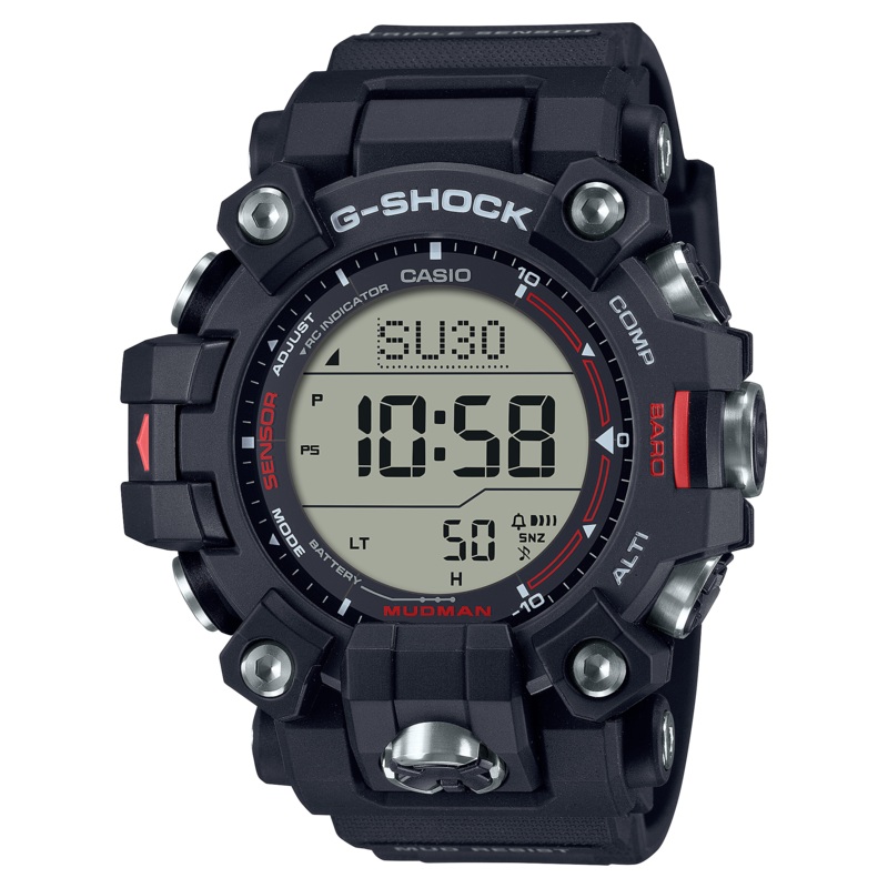 G-Shock Master of G-Land Mudman Black Resin Band Watch GW9500-1D