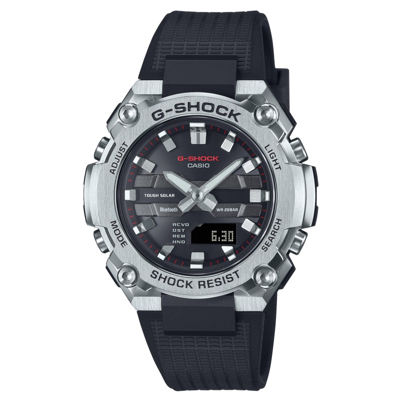 G-Shock Black Resin Band Black Dial Watch GSTB600-1A