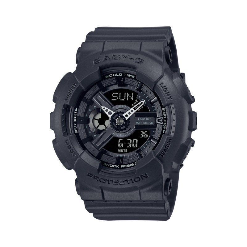 G-Shock Black Resin Band Watch BA110XBC-1A