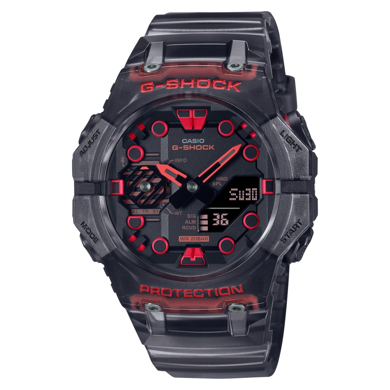 G-Shock Digital Black Resin Band Watch GAB001G-1A