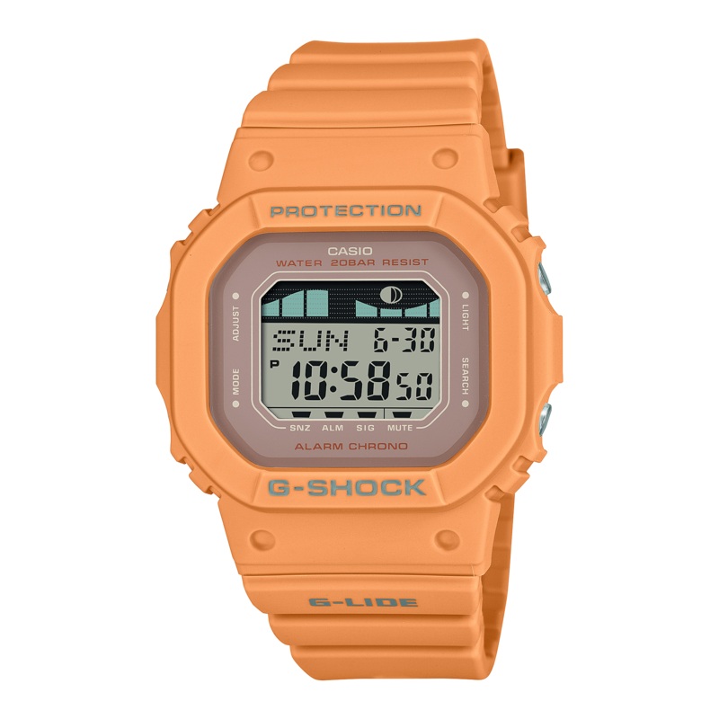 G-Shock G-LIDE GLX-5600 Series Orange Resin Watch GLXS5600-4D