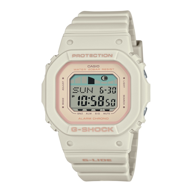 G-Shock G-LIDE GLX-5600 Series White Resin Watch GLX-S5600-7D