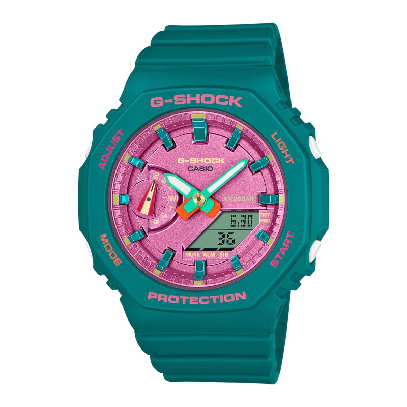 G-Shock Resin Band Womens Watch GMAS2100BS-3A