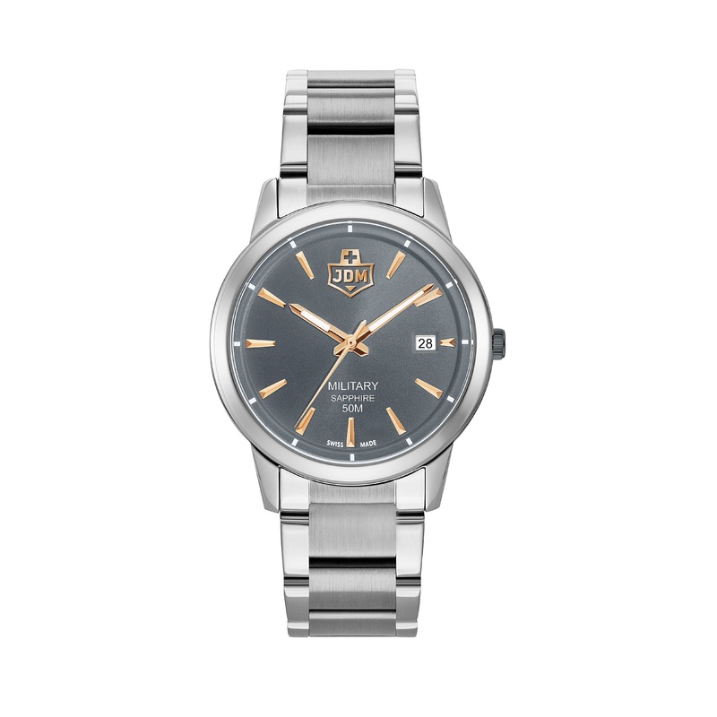 JDM Military Bravo II Grey Watch JDM-WG007-04