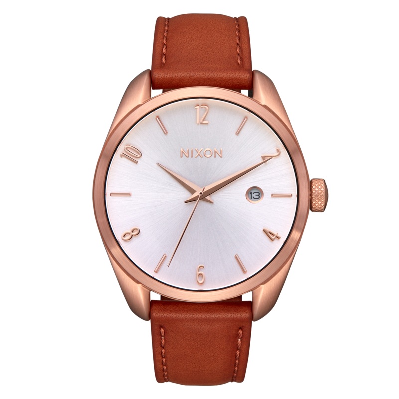 Nixon Thalia Leather White Dial Womens Watch A1343-1045-00