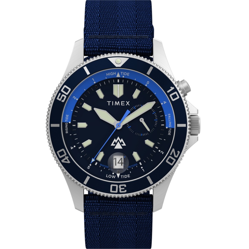 Timex Expedition 41mm Fabric Blue Dial Watch TW2W22000