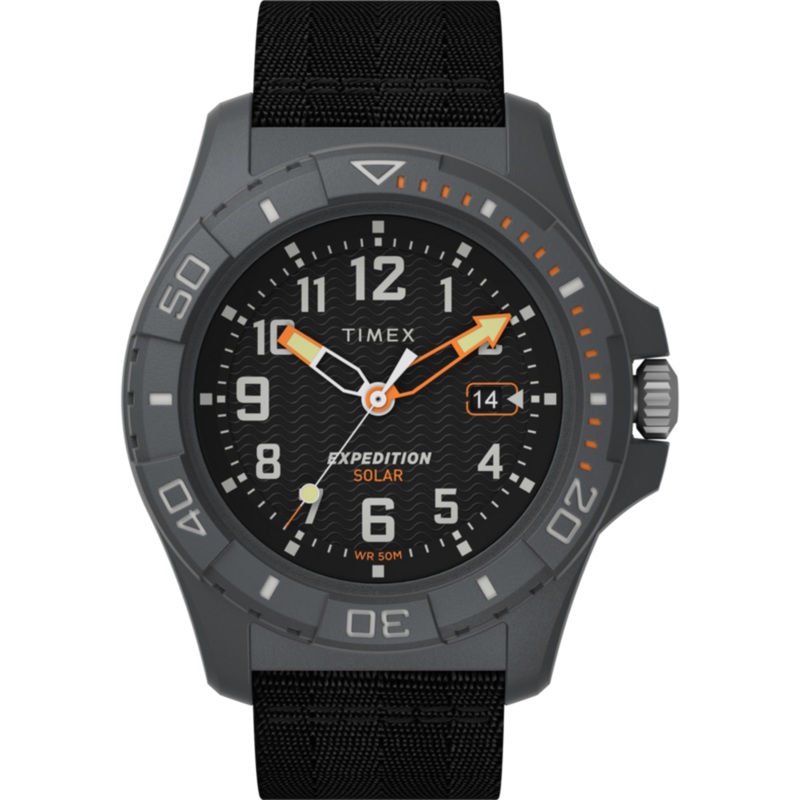 Timex Expedition North Freedive Ocean 46mm Recycled Fabric Strap Watch TW2V40500