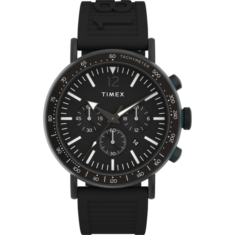 Timex Standard 43mm Eco-Friendly Resin Strap Watch TW2V71900