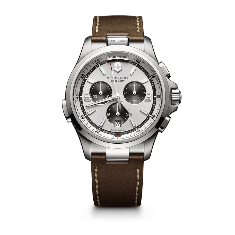 Victorinox Swiss Army Night Vision Chronograph Mens Watch