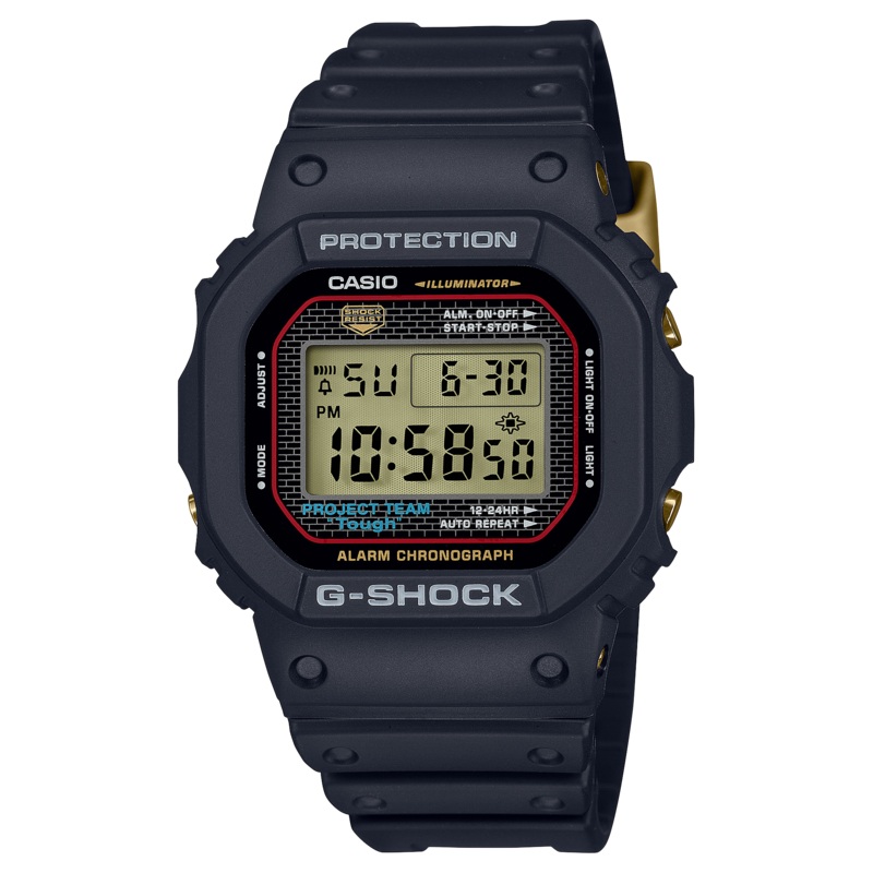 G-Shock Digital Black Rubber Band Men's Watch DW5040PG-1D