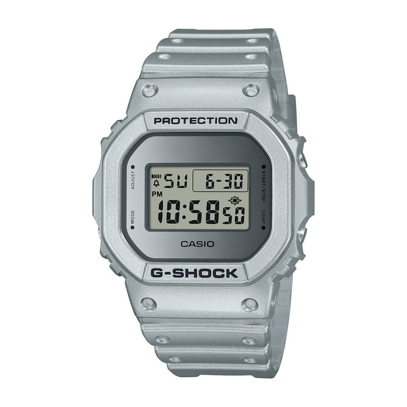 G-Shock Grey Resin Band Mens Watch DW5600FF-8D