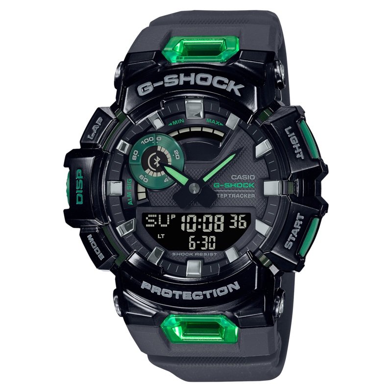 G-Shock Vital Bright Series Black Resin Strap Mens Watch GBA900SM-1A3