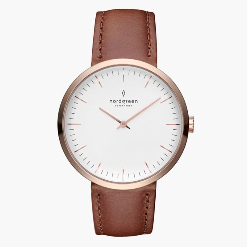 Nordgreen Infinity 32mm Brown Watch