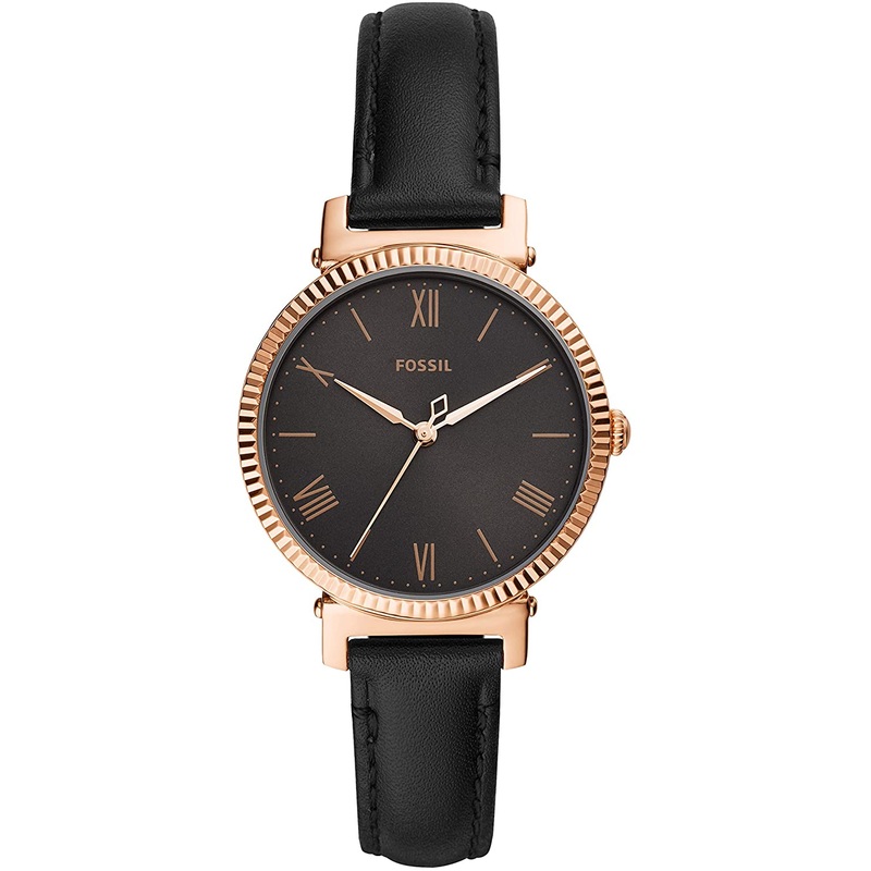 Fossil Daisy Three Hand Black Dial Womens Watch ES4793