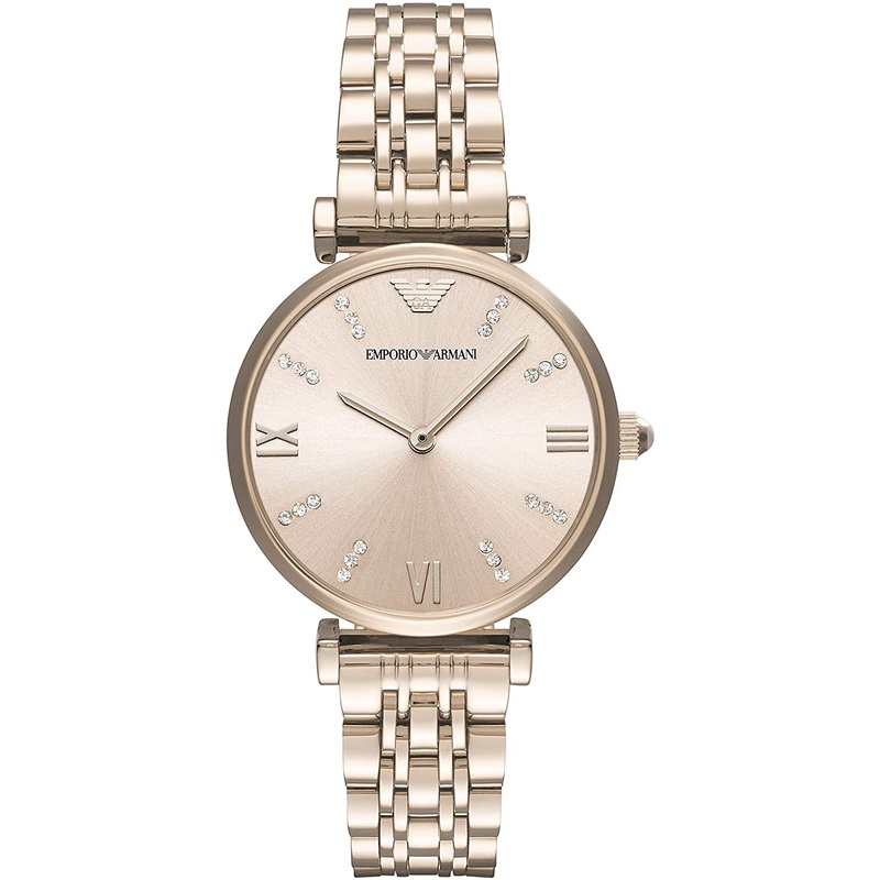 Emporio Armani Rose Gold Elegance Womens Watch SKU AR11059