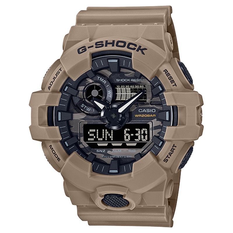 G-Shock Analog-Digital Camo Mens Watch GA700CA-5A