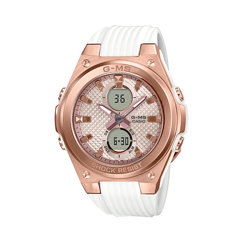 G-SHOCK G-MS Rose Gold Womens Watch MSG-C100G-7A