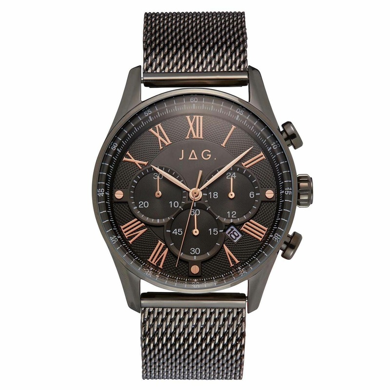 Jag Lachlan Gunmetal Dial Mens Watch