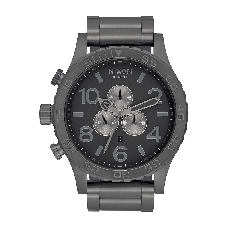 Nixon 51-30 Chrono All Gunmetal Mens Watch A083-632-00