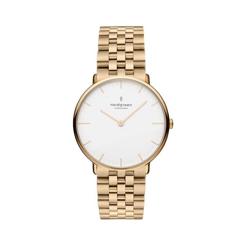 Nordgreen Women's Native 32mm 5 Link Gold Watch