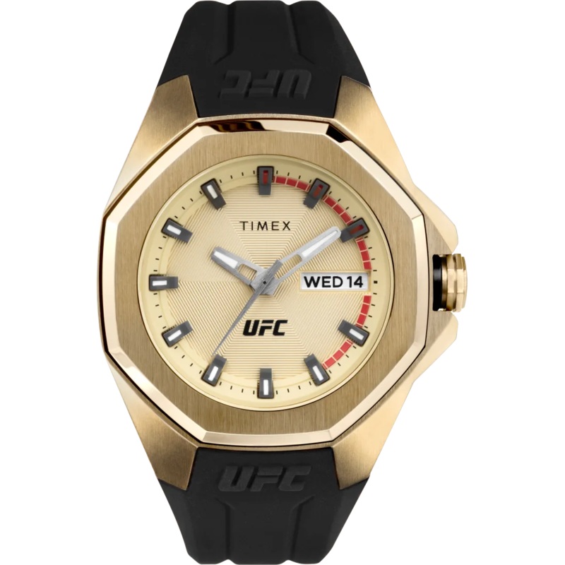 Timex UFC Pro 44mm Silicone Strap Watch TW2V57100