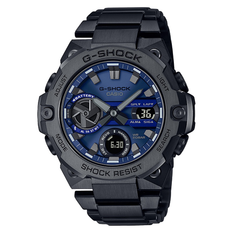 G-Shock Connected Stainless Steel Solar Mens Watch GSTB400BD-1A2