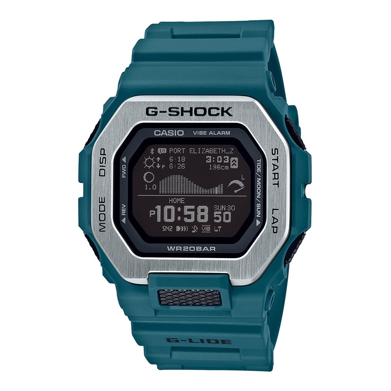 G-Shock G-Lide Professional Forest Green Surf Watch GBX100-2D