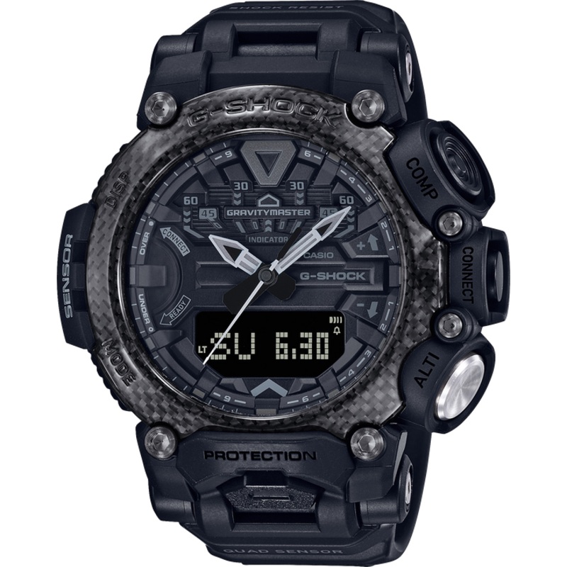 G-Shock Gravitymaster All Black Quad Sensor Bluetooth GRB200-1B
