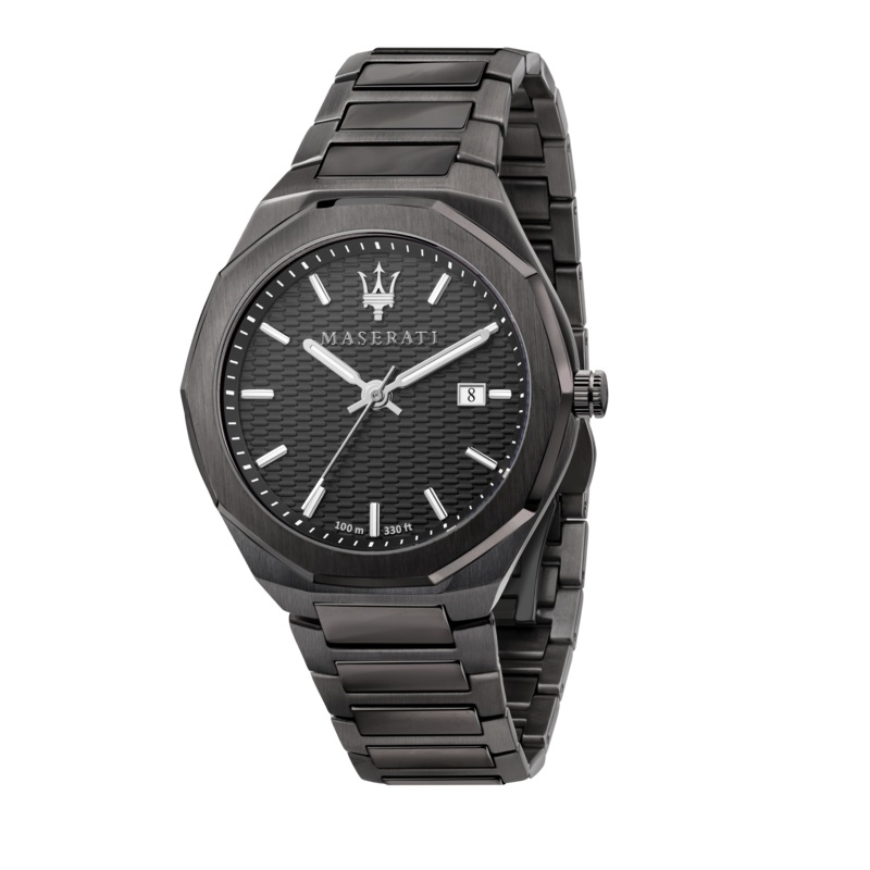 Maserati Stile Gun Metal Chronograph