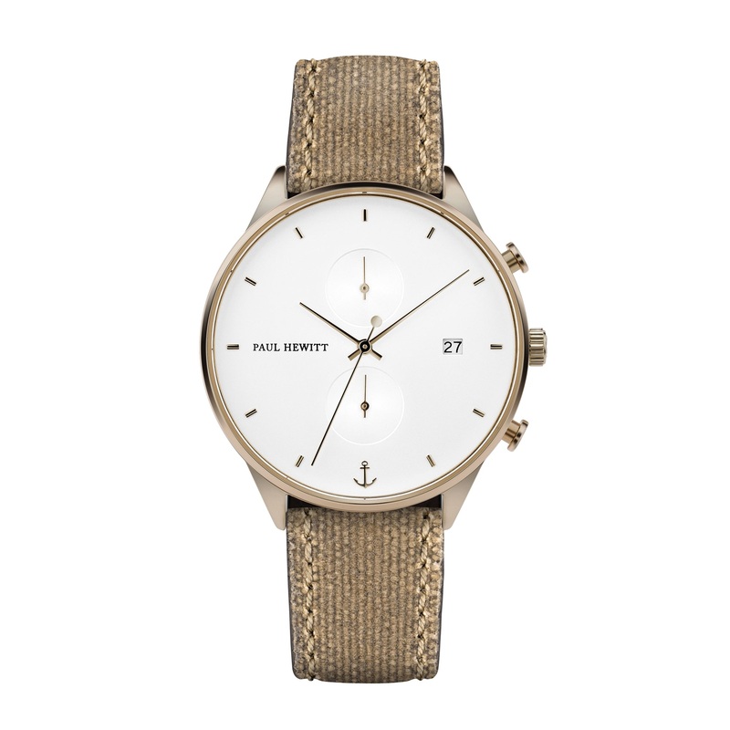 Paul Hewitt Chrono White Sand Bronze Desert Watch