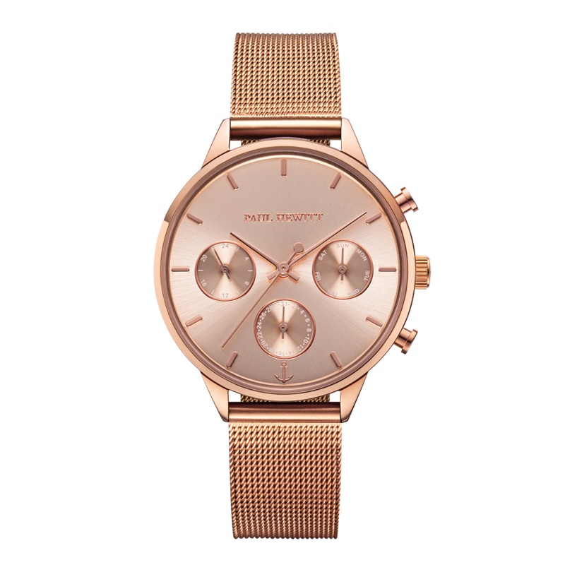 Paul Hewitt Everpulse Rose Gold Mesh Watch