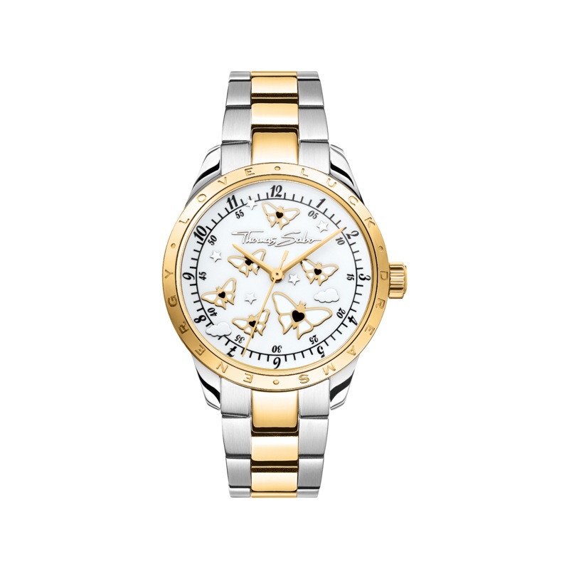 THOMAS SABO Luminescent Butterfly Bicolour Watch