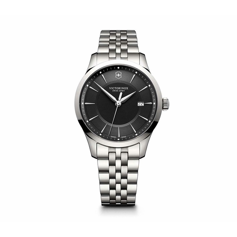 Victorinox Alliance Black Dial Stainless Steel 241801 Mens Watch