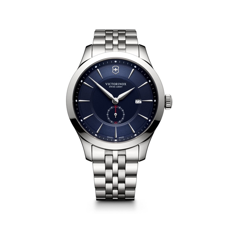Victorinox Alliance Blue Dial Stainless Steel Mens Watch