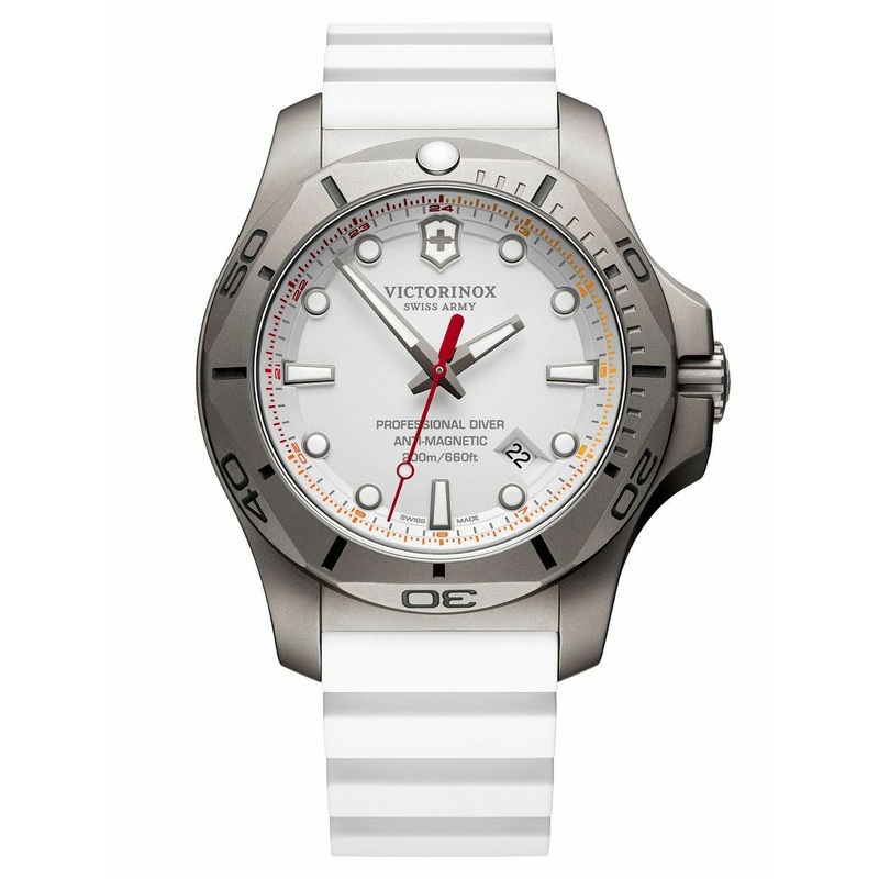Victorinox I.N.O.X. Pro Diver White Dial Mens Watch 241811