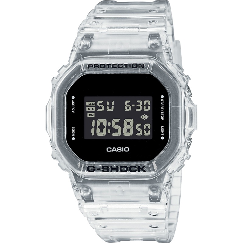 G-Shock 5600 Series Transparent Pack Men's Watch DW5600SKE-7D