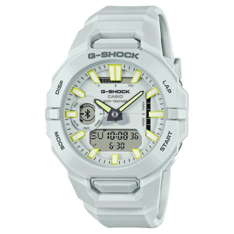 G-Shock Bluetooth White Resin Band Strava Watch GBA950-7A