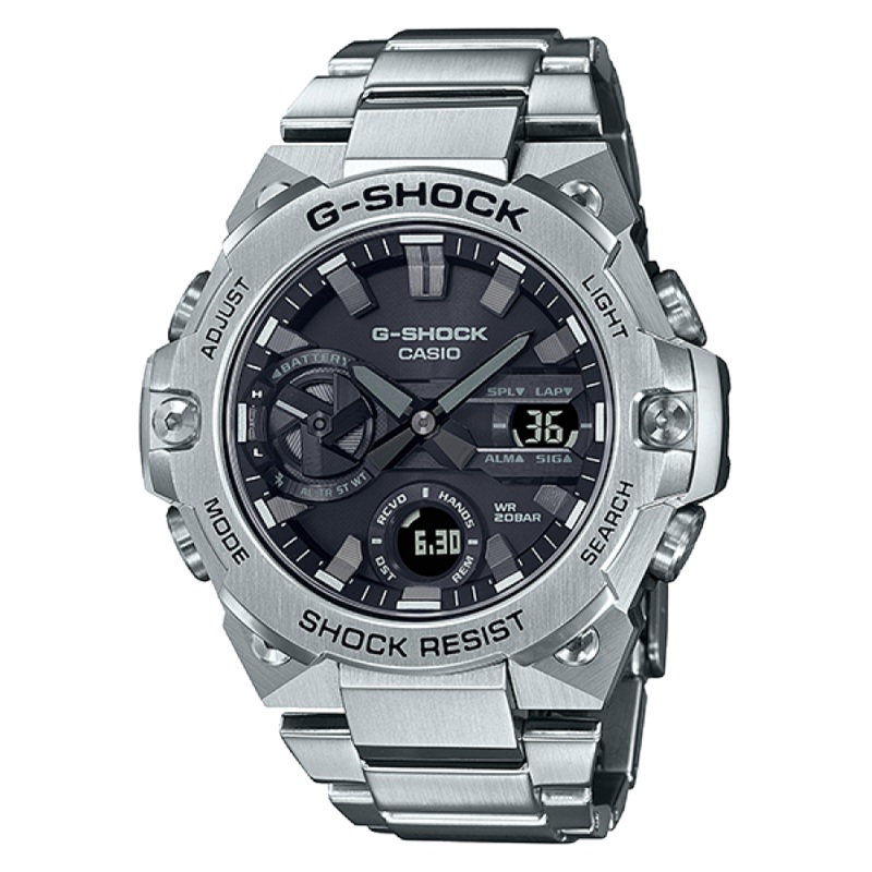 G-Shock Connected Stainless Steel Solar Mens Watch GSTB400D-1A