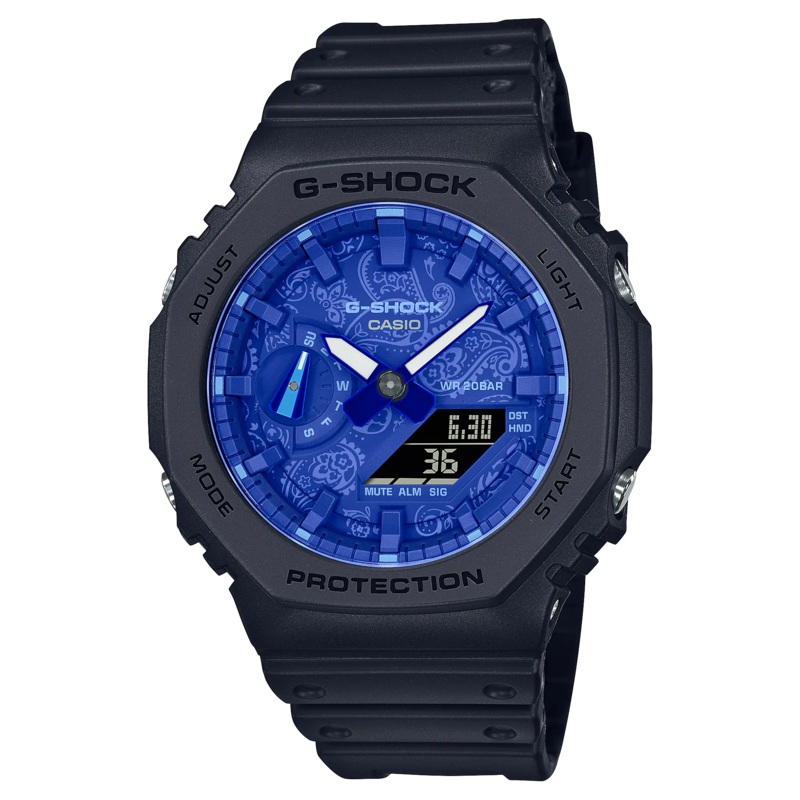 G-Shock Digital Analog Black Resin Band Watch GA2100BP-1A