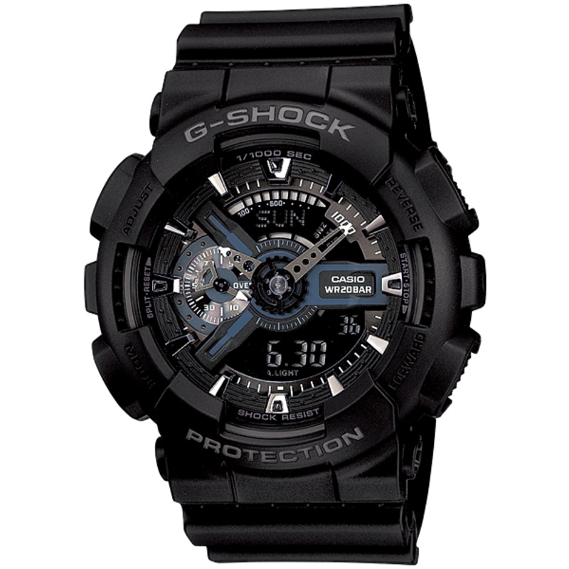 G-Shock World Time Analogue Digital Mens Watch GA110-1B