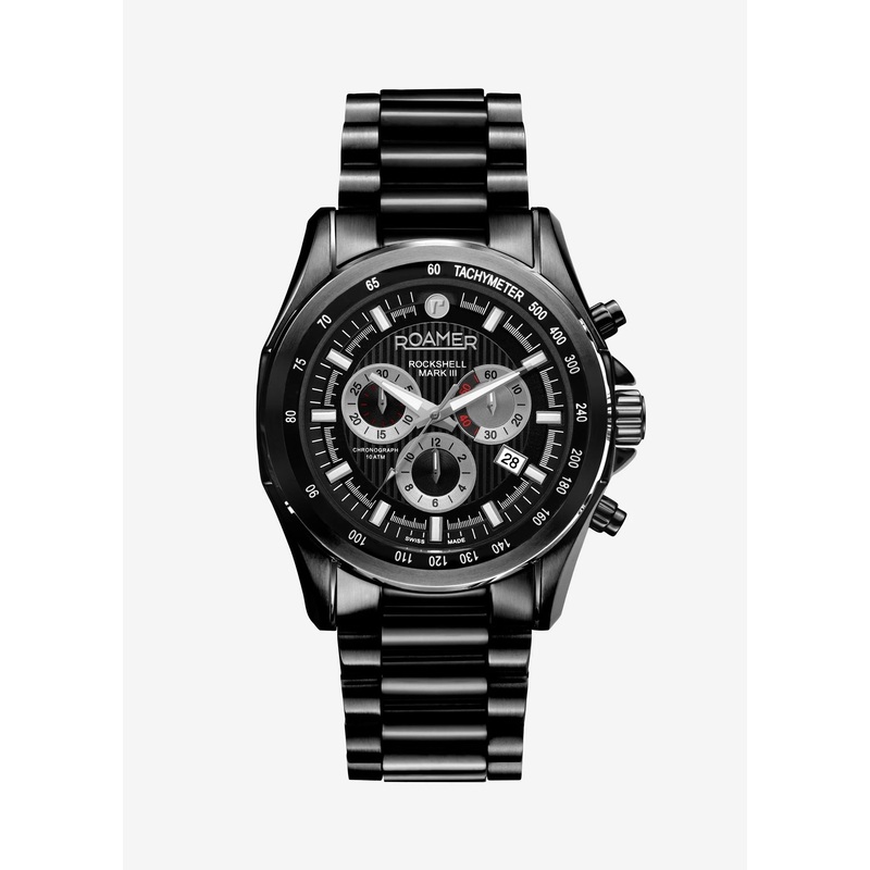 Roamer Rockshell Mark III Chrono Black Watch