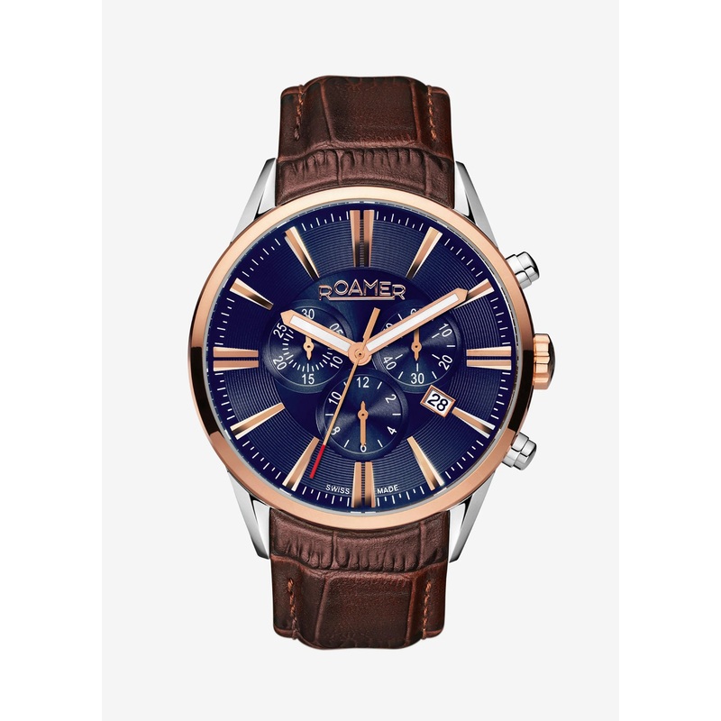 Roamer Superior Chrono Brown Watch